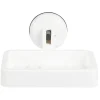 Porte savon blanc fixation ventouse