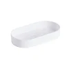 Porte savon plastique blanc 8x13,5cm < Gifi Discount