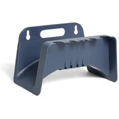 Porte tuyau en plastique bleu