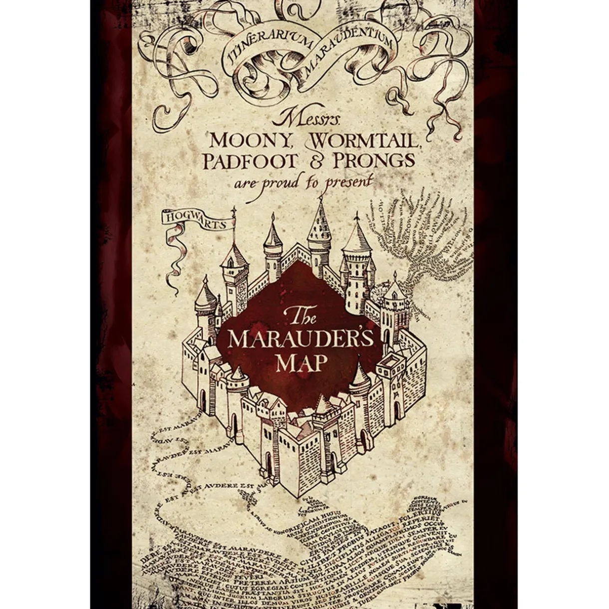 Poster Harry Potter - The Marauders Map < Gifi Sale
