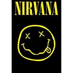 Poster logo smiley Nirvana 91,5x61cm