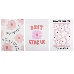 Poster papier x3 thème floral 50x70cm (3 modèles) < Gifi Best
