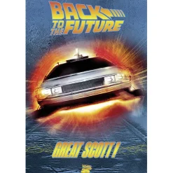Poster Retour vers le Futur - Great Scott