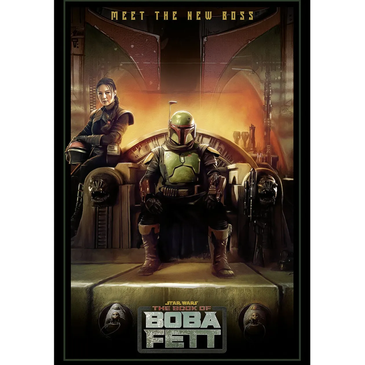 Poster Star Wars: The Book of Boba Fett