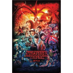 Poster Stranger Things 91,5x61cm < Gifi
