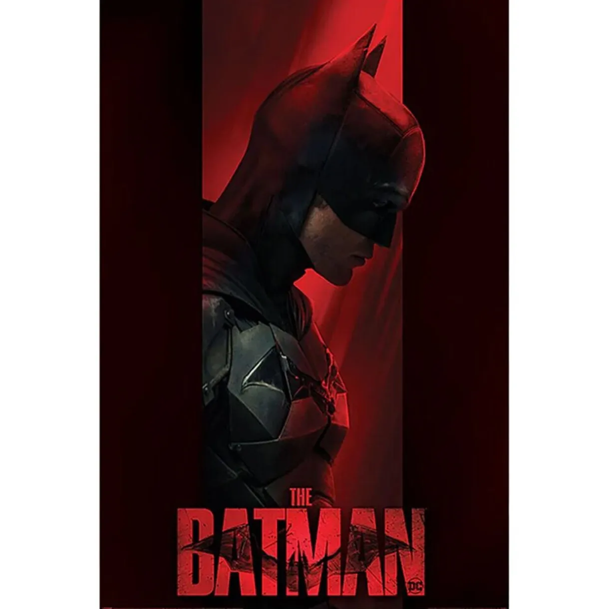 Poster The Batman rouge et noir 91,5x61cm < Gifi