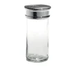Pot à épice en verre et couvercle métal Ø5xH10,2cm < Gifi Online
