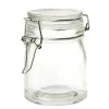 Pot à épices en verre avec fermeture mécanique Ø6,5xH9,5cm