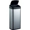 Poubelle automatique grise et noire 40 L