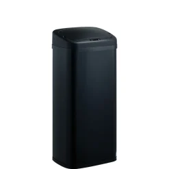 Poubelle automatique noir mat 40 L < Gifi Outlet