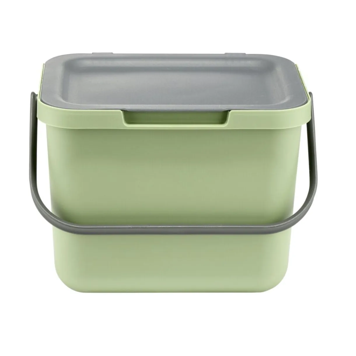 Poubelle compost à poser 6L plastique vert 25,5x19xH18,5cm < Gifi Clearance