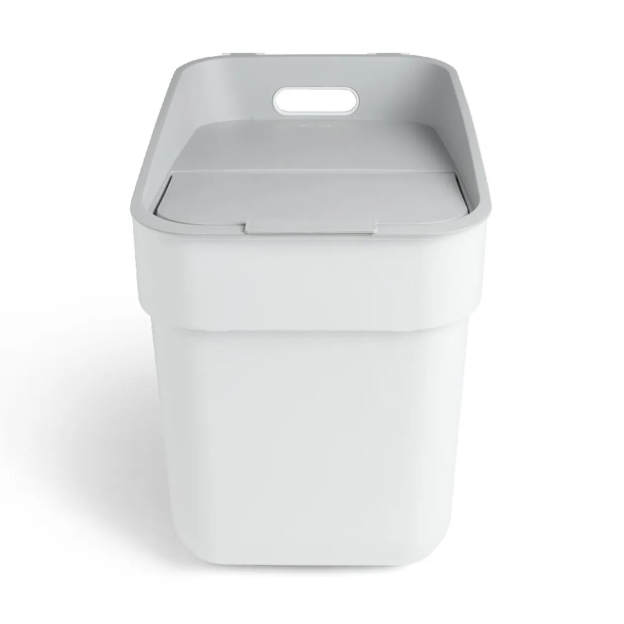 Poubelle de tri blanche 20L