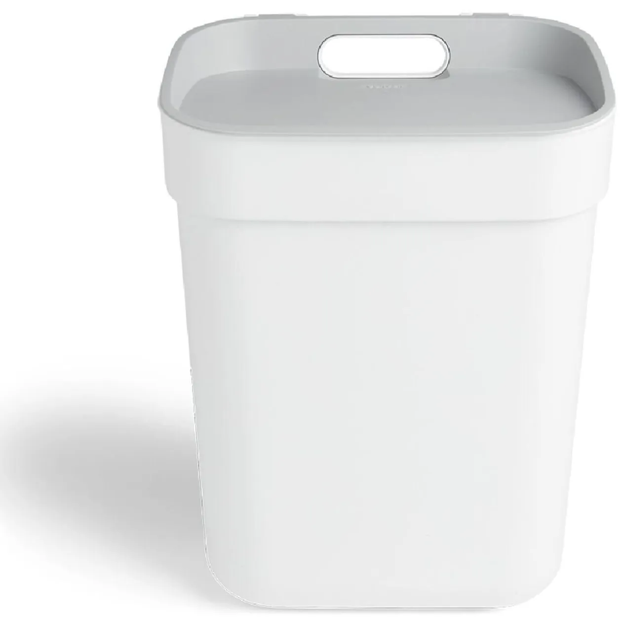 Poubelle de tri blanche 10L