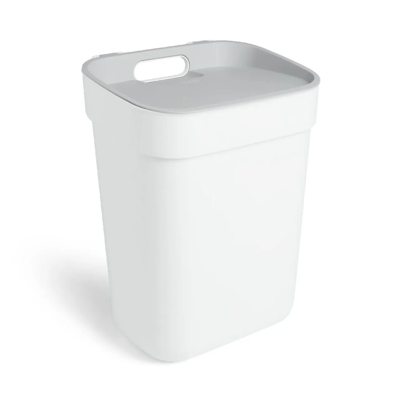Poubelle de tri blanche 10L