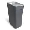 Poubelle de tri grise 30L
