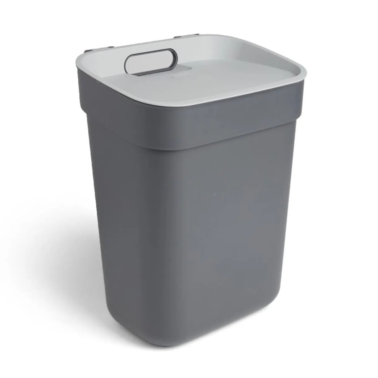 Poubelle de tri grise 10L < Gifi