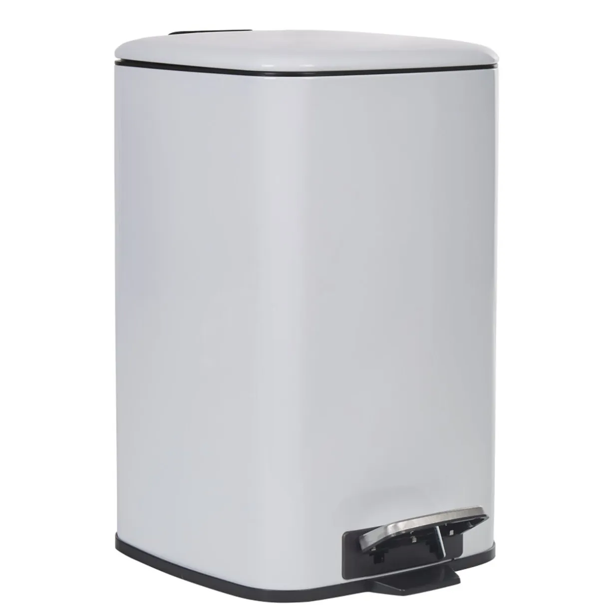 Poubelle pédale blanche 20 L < Gifi New