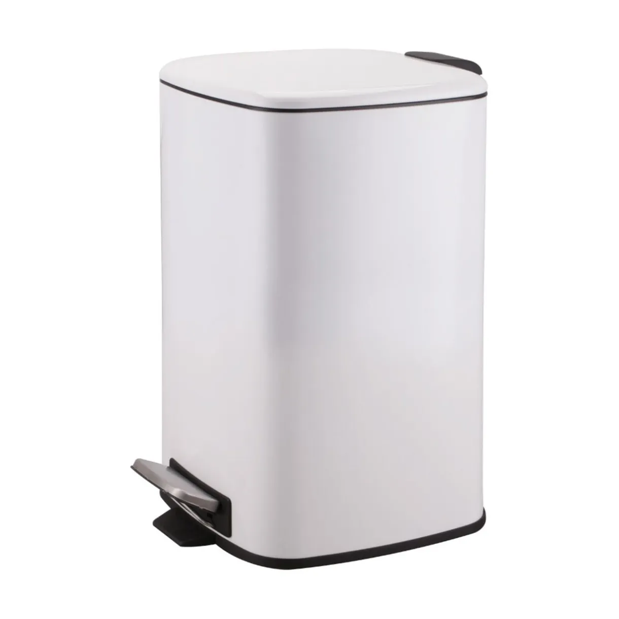 Poubelle pédale blanche 20 L < Gifi New