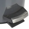 Poubelle salle de bain grise foncé 3 L < Gifi Best