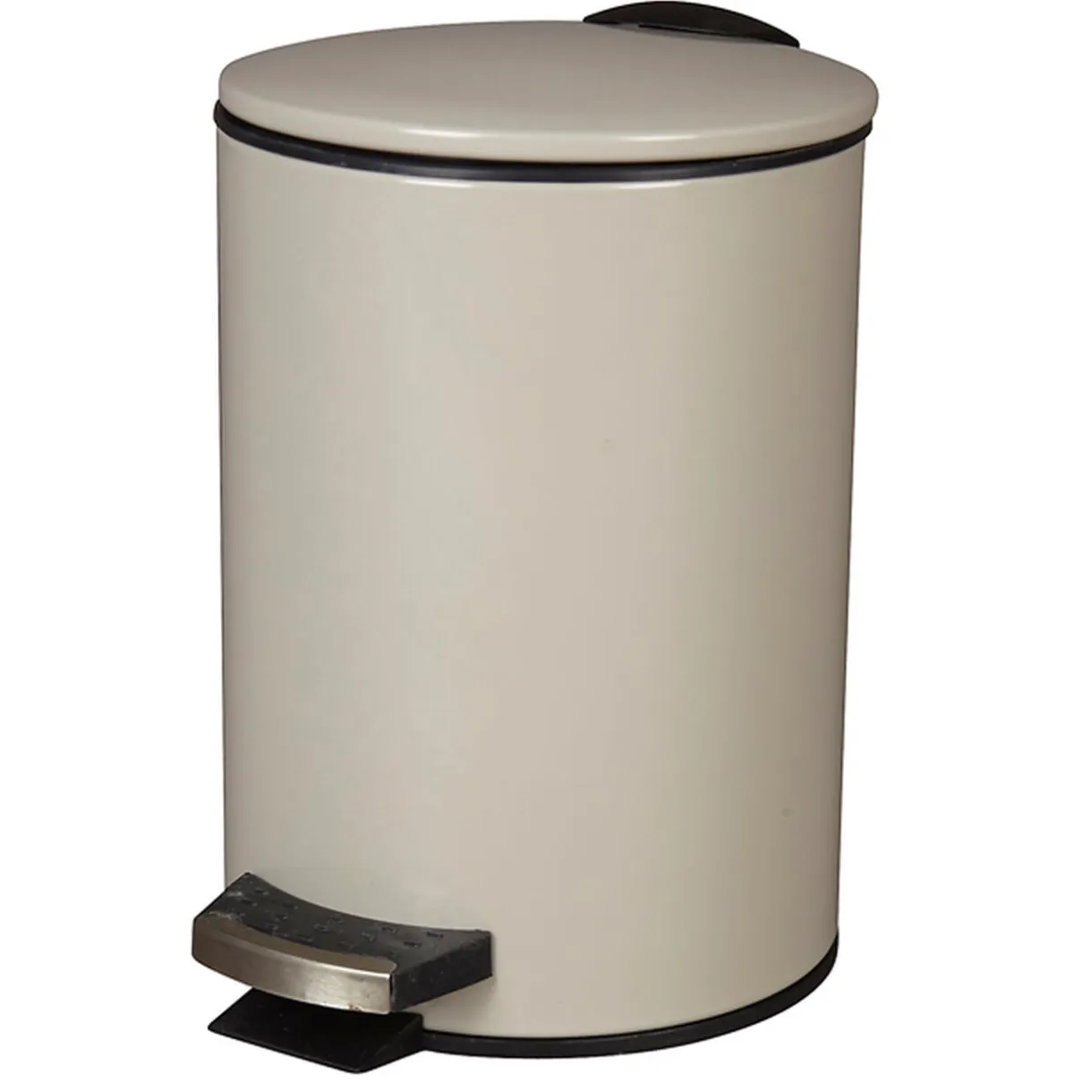 Poubelle salle de bain 3 L gris chaud < Gifi Clearance