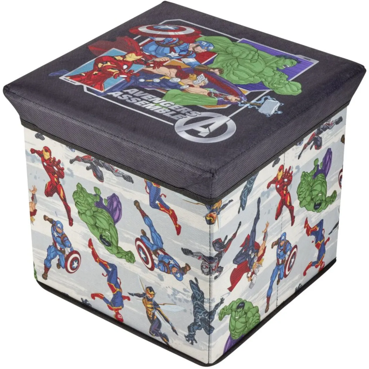 Pouf enfant Marvel Avengers 30x30x30cm