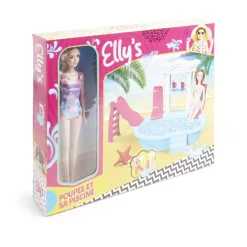 Poupée Elly avec accessoires piscine < Gifi Clearance