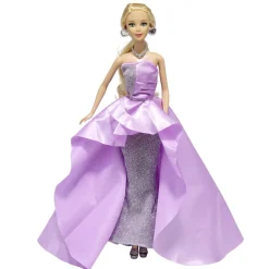 Poupée mannequin avec robe de princesse 20x4xH29cm (3 modèles) < Gifi Best