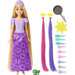 Poupée Princesse Disney Raiponce avec accessoires H28cm