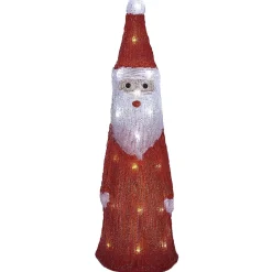 Père Noël lumineux 30LED blanc froid H51cm