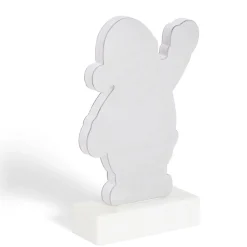 Père noël miroir infini lumineux 117LED H23,5cm < Gifi Sale