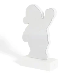 Père noël miroir infini lumineux 117LED H23,5cm < Gifi Sale