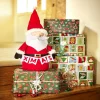 Père noël à poser en feutrine Ø14xH40cm < Gifi Sale