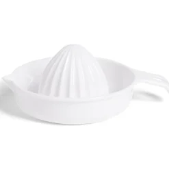 Presse agrume en plastique blanc L18,5cm