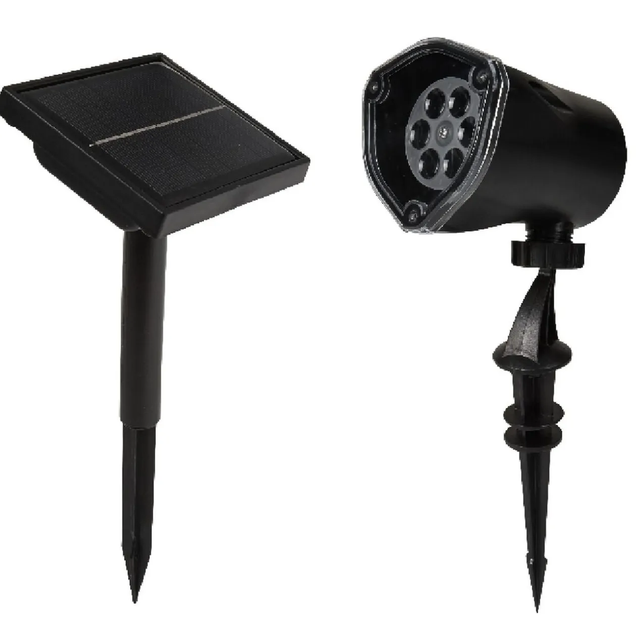 Projecteur extérieur LED solaire Noël flocons animés