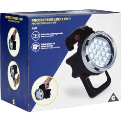 Projecteur LED rechargeable 170LM < Gifi Best