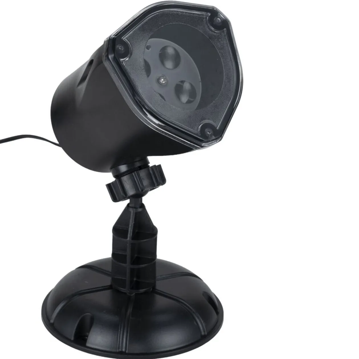 Projecteur lumineux Halloween squelette dansant 11x11,5x18cm