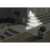 Projecteur mural détecteur mouvement solaire 24LED 120lm 11x11xH6cm < Gifi Outlet