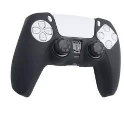Protection en silicone noir pour manette de console PS5 < Gifi Online