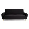 Protège canapé extensible 3 places L195-230cm noir