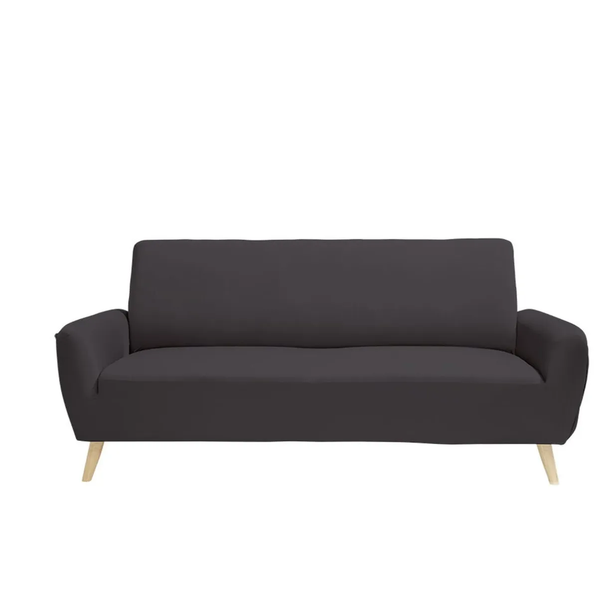 Protège canapé extensible 3 places L195-230cm gris foncé < Gifi Best