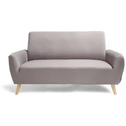 Protège canapé extensible 2 places uni gris 145 à 185 cm < Gifi Best