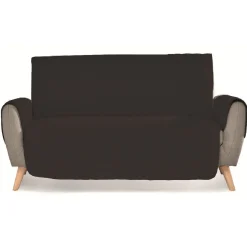 Protège canapé noir 2 places 223x179cm < Gifi Sale