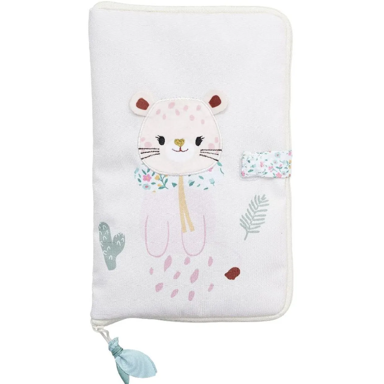 Protège carnet de santé motif guépard 26x17.5 cm < Gifi Best