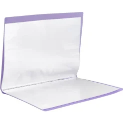 Protège document A4 couverture violet transparent 60 vues < Gifi Outlet
