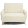 Protège fauteuil extensible L90x145cm velours côtelé beige < Gifi Online