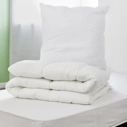 Protège-matelas anti-punaises jersey 90x190x25cm polyester blanc