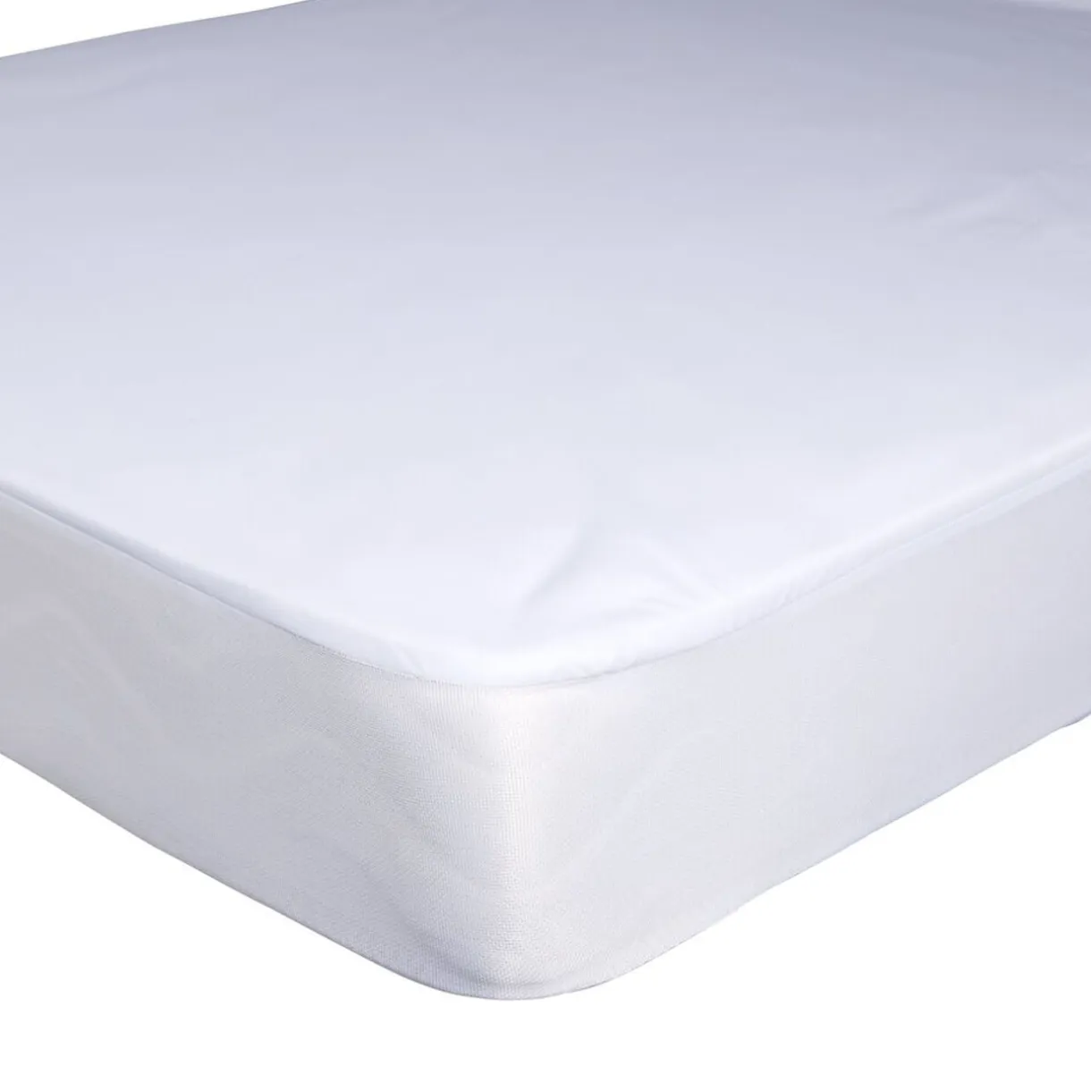 Protège-matelas anti-punaises jersey 160x200x25cm polyester blanc < Gifi Outlet