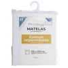 Protège matelas blanc imperméable 160x200cm < Gifi Clearance