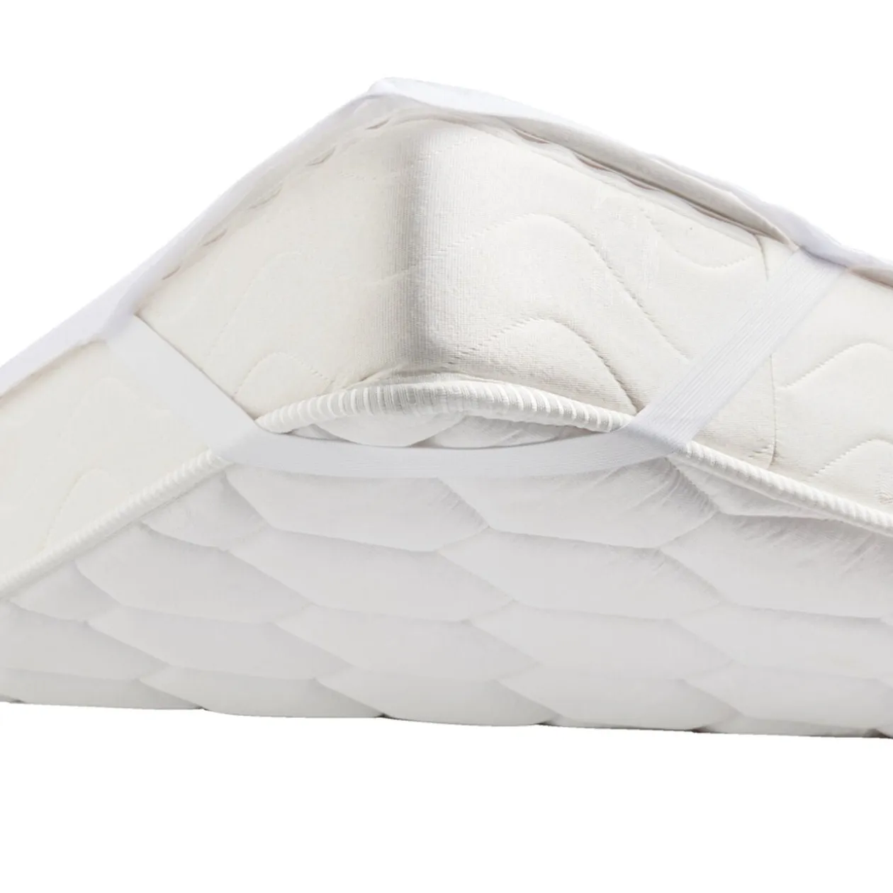 Protège matelas 1 personne éponge imperméable anti-acariens 90x190cm