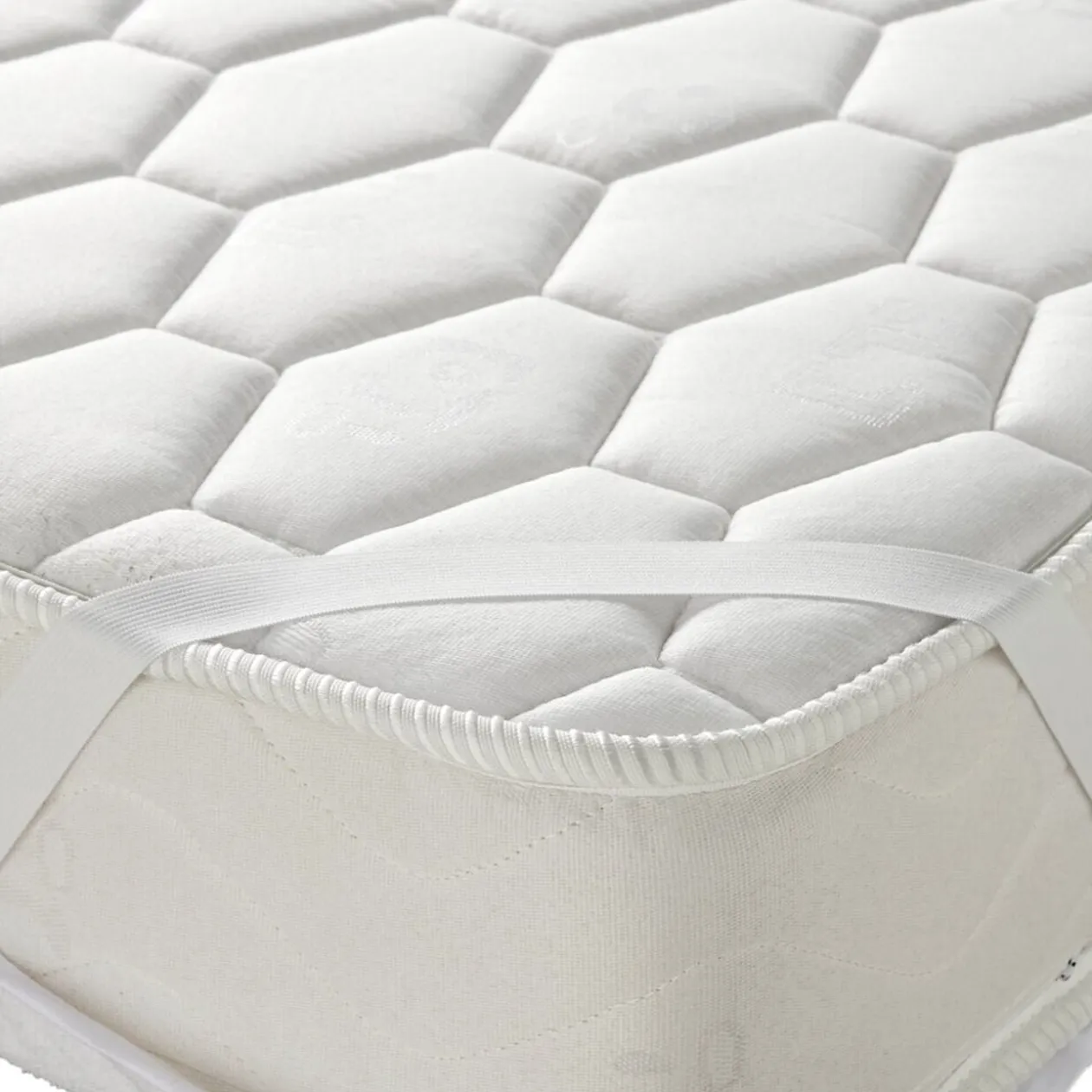 Protège matelas 1 personne éponge imperméable anti-acariens 90x190cm